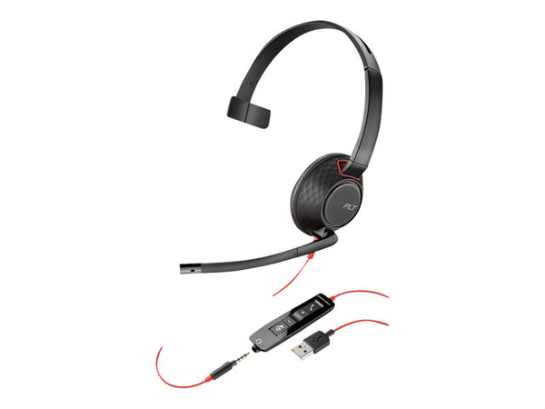 Poly Blackwire 5210 USB-A (Mono Headset)
