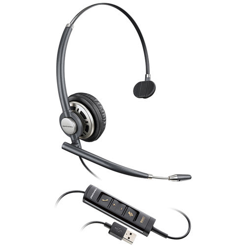 Poly  HW715 - Encore Pro Monaural Wideband Headset (Noise Cancelling) (USB)