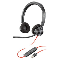 Poly Blackwire 3320-MS Teams USB-A (Stereo Headset)