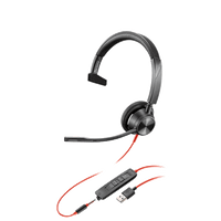 Poly Blackwire 3315-MS Teams USB-A (Mono Headset)