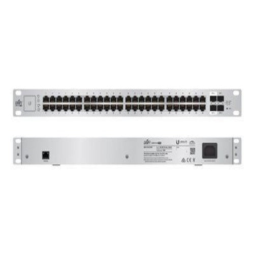 Ubiquiti 48 Port Gigabit Managed 2SFP 2SFP+ UniFi Switch | US-48