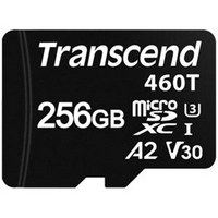 Transcend 256GB USD460T High Endurance Embedded Micro SD Card SDXC V30 U3 A2