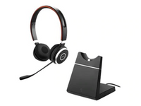 Jabra Evolve 65 Stereo MS Headset with Charging Stand (6599-823-399)
