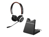 Jabra Evolve 65 Stereo MS Headset with Charging Stand (6599-823-399)