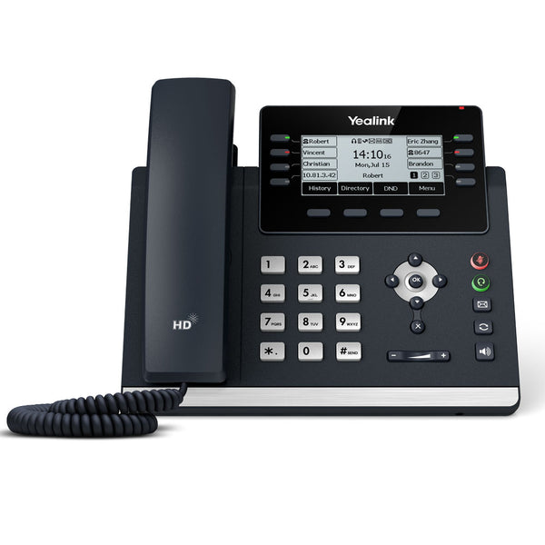 Yealink T43U IP Phone with dual USB Ports (SIP-T43U)