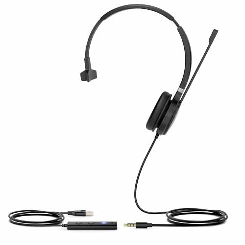Yealink USB & 3.5mm Mono Headset (UH36-MONO)