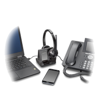Poly Savi (W8220-M) MS Teams Headset DECT