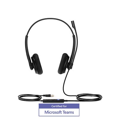 Yealink UH34 Lite Stereo USB Headset (UH34-LITE-DUO)