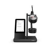 Yealink DECT Wireless On-Ear Stereo Headset with Touch Screen Base Station (WH66-DUO)