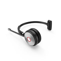 Yealink DECT Wireless On-Ear Mono Headset with Touch Screen Base Station (WH66-MONO)