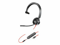 Poly Blackwire 3315-MS Teams USB-C (Mono Headset)