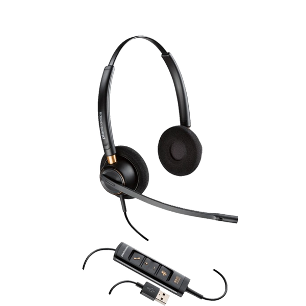Poly Encore Pro HW525 Binaural Wideband Headset (USB Only)
