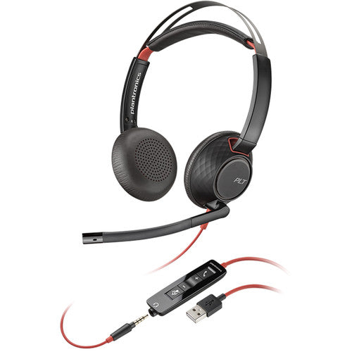 Plantronics Blackwire C5220 Binaural Corded Headset (USB-A)