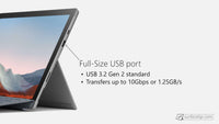 Microsoft Surface Pro 7+ for Business (i5/ 12.3-inch/ 16GB RAM/ 256GB SSD/ LTE/ W10P) Platinum